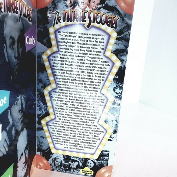 The Three Stooges Doll Collector's Edition Curly - Picture 10 of 12